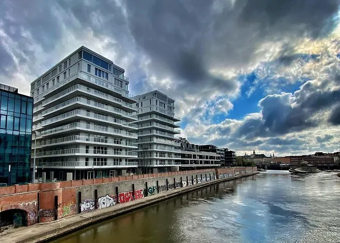 Piekny Nad Odra W Centrum Wroclawia * Wroclaw